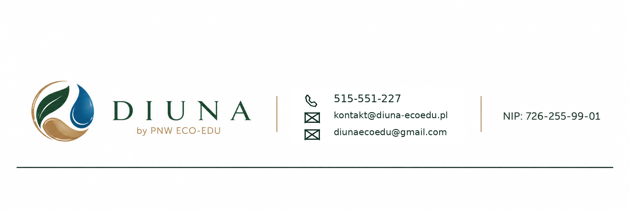 DIUNA by PNW ECO-EDU - dane kontaktowe
